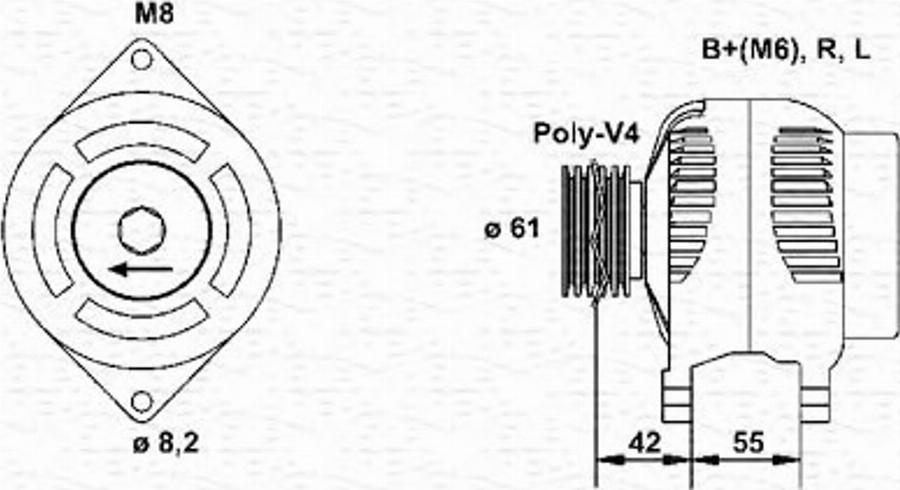 Magneti Marelli 943346088010 - Alternator www.molydon.hr