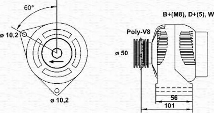 Magneti Marelli 943346039010 - Alternator www.molydon.hr