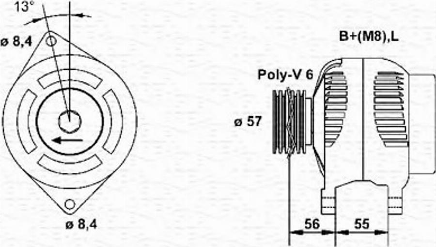 Magneti Marelli 943346036010 - Alternator www.molydon.hr