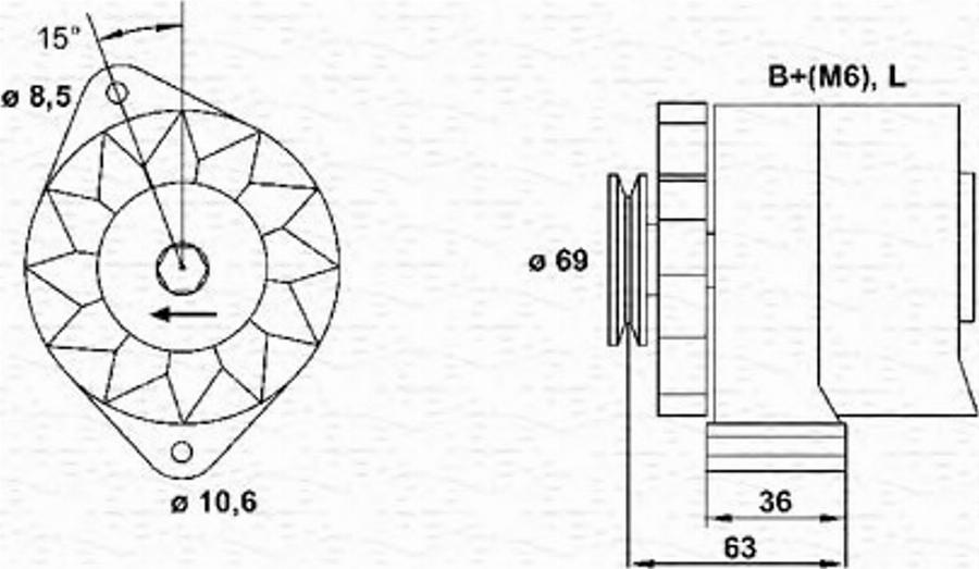 Magneti Marelli 943346033010 - Alternator www.molydon.hr