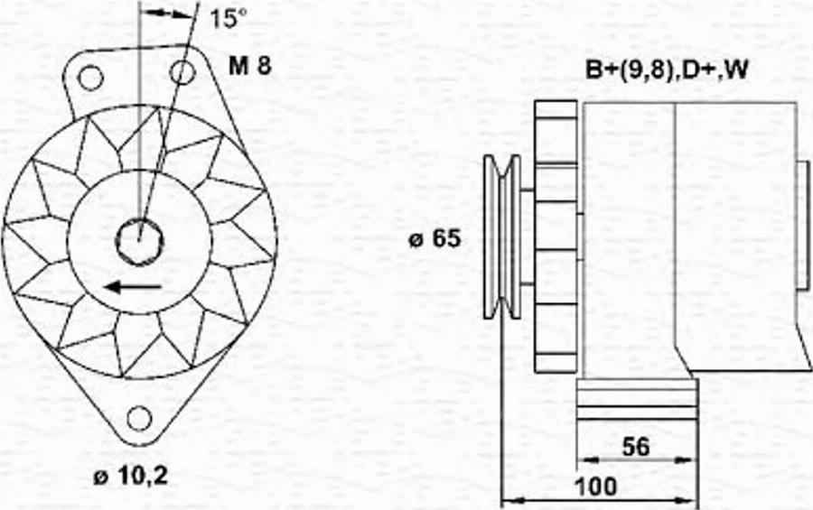 Magneti Marelli 943346029010 - Alternator www.molydon.hr