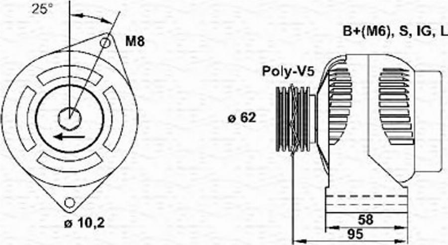 Magneti Marelli 943346028010 - Alternator www.molydon.hr