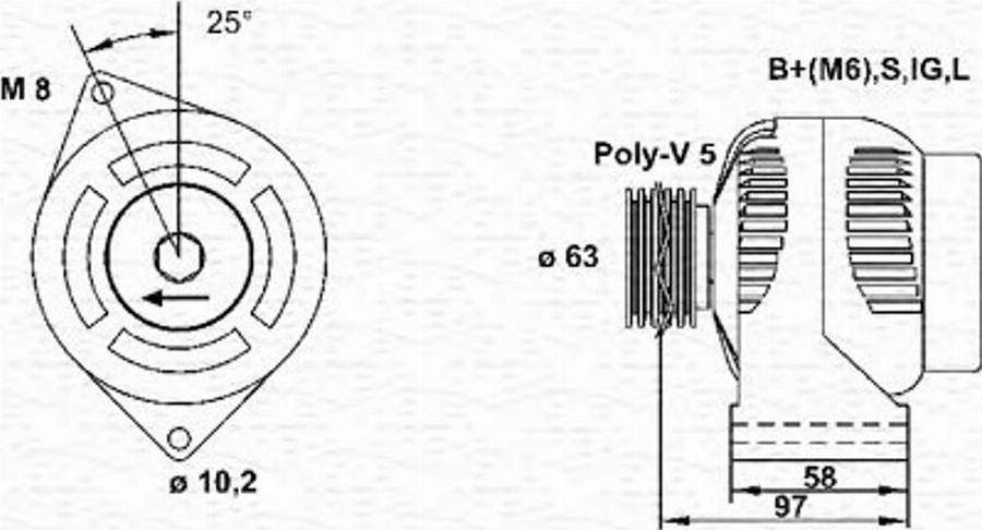 Magneti Marelli 943346075010 - Alternator www.molydon.hr