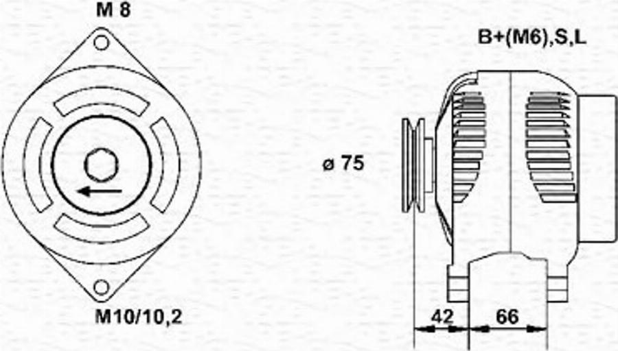 Magneti Marelli 943346072010 - Alternator www.molydon.hr