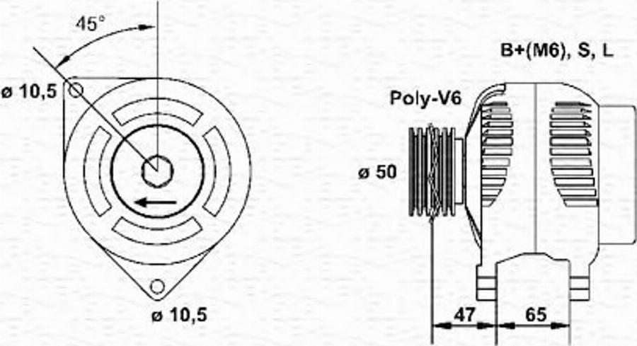 Magneti Marelli 943346145010 - Alternator www.molydon.hr