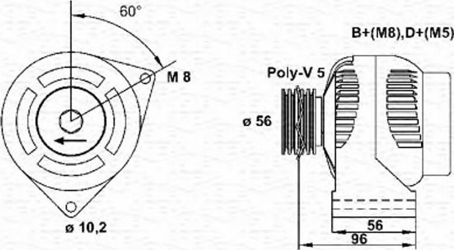 Magneti Marelli 943346154010 - Alternator www.molydon.hr