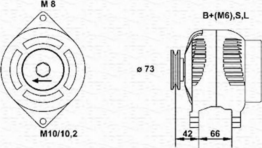 Magneti Marelli 943346133010 - Alternator www.molydon.hr