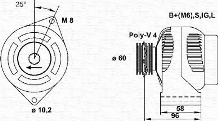 Magneti Marelli 943346172010 - Alternator www.molydon.hr