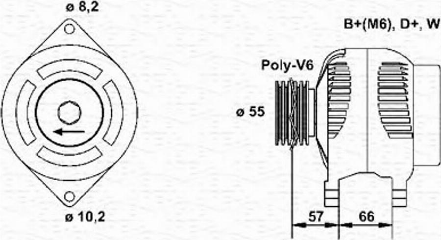 Magneti Marelli 943 34 620 001 0 - Alternator www.molydon.hr