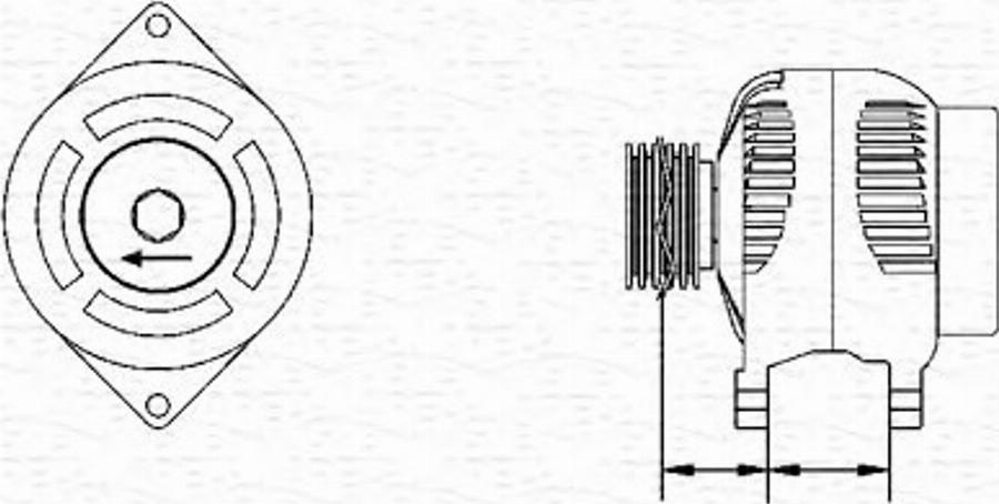 Magneti Marelli 943 34 620 101 0 - Alternator www.molydon.hr