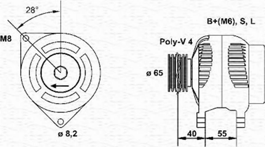 Magneti Marelli 943354003010 - Alternator www.molydon.hr