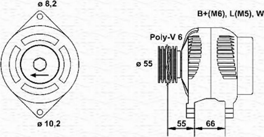 Magneti Marelli 943354083010 - Alternator www.molydon.hr