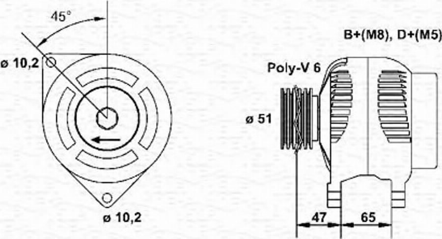 Magneti Marelli 943354108010 - Alternator www.molydon.hr