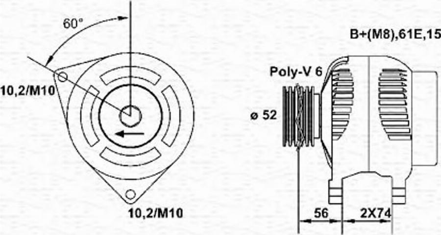 Magneti Marelli 943355040010 - Alternator www.molydon.hr