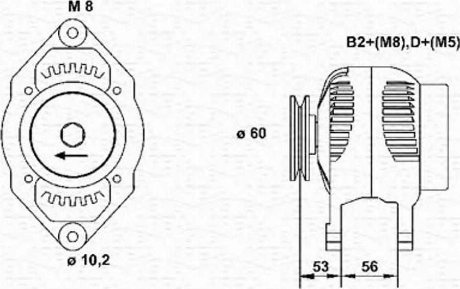 Magneti Marelli 943355050010 - Alternator www.molydon.hr