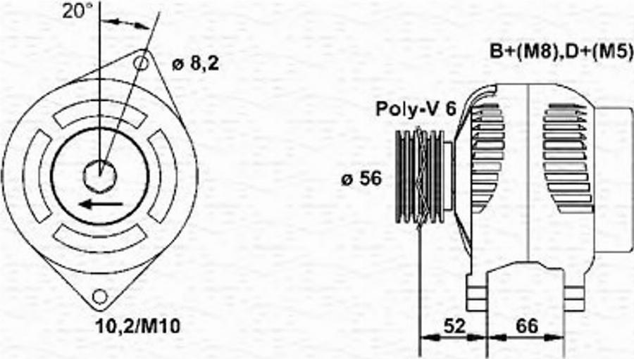 Magneti Marelli 943355057010 - Alternator www.molydon.hr