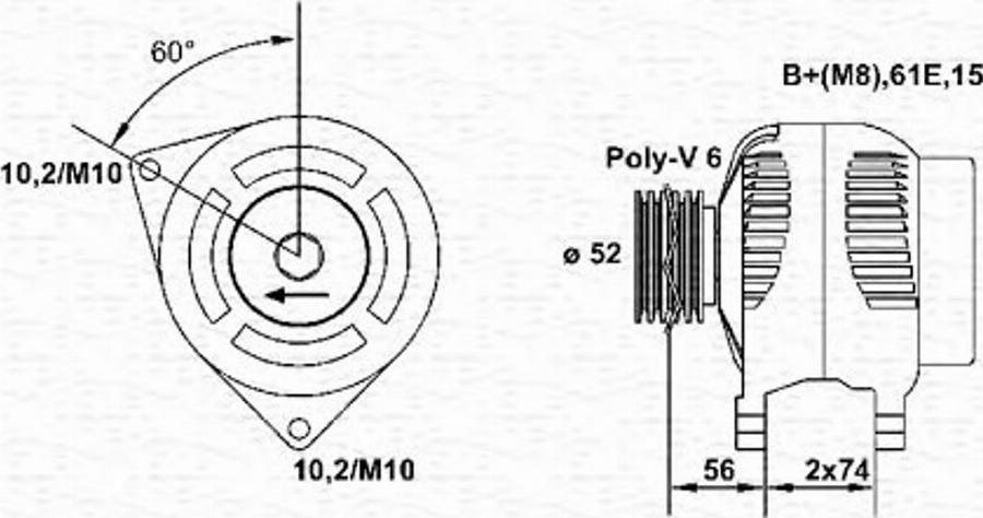 Magneti Marelli 943355067010 - Alternator www.molydon.hr