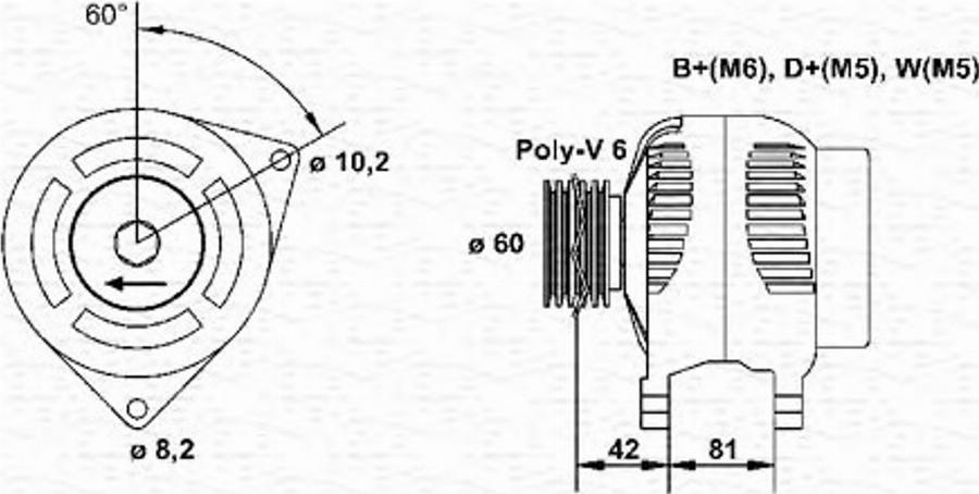 Magneti Marelli 943355001010 - Alternator www.molydon.hr