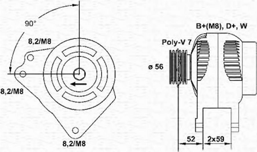 Magneti Marelli 943355011010 - Alternator www.molydon.hr