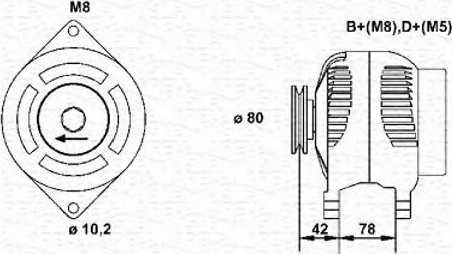 Magneti Marelli 943355029010 - Alternator www.molydon.hr