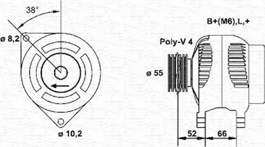 Magneti Marelli 943355020010 - Alternator www.molydon.hr