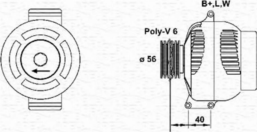 Magneti Marelli 943355196010 - Alternator www.molydon.hr