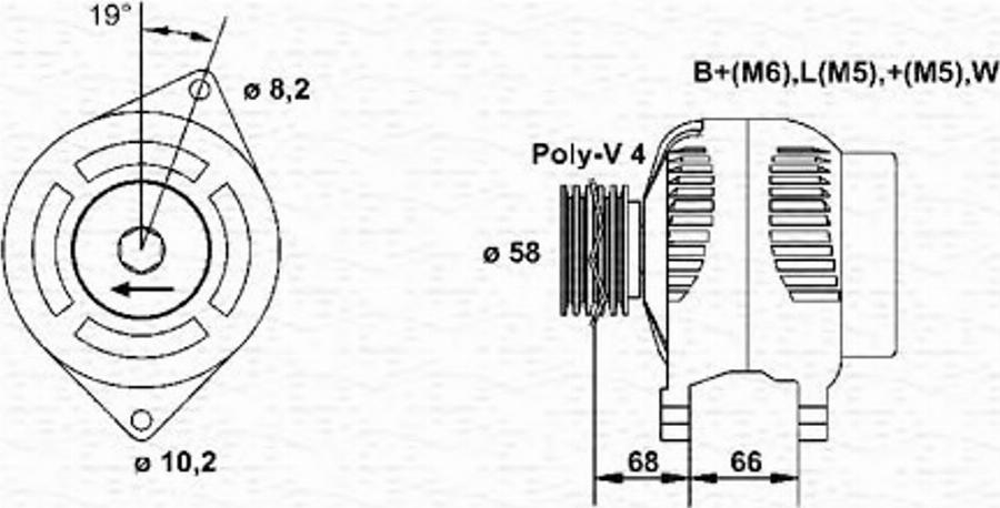 Magneti Marelli 943355105010 - Alternator www.molydon.hr