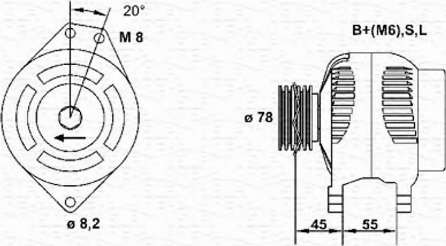 Magneti Marelli 943355183010 - Alternator www.molydon.hr