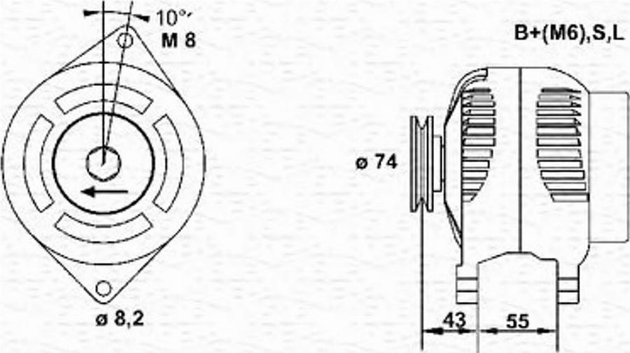 Magneti Marelli 943355182010 - Alternator www.molydon.hr