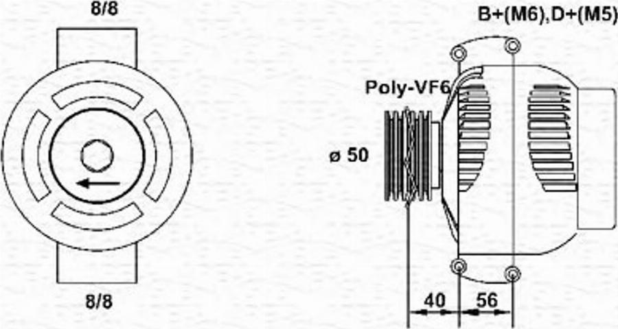 Magneti Marelli 943355135010 - Alternator www.molydon.hr