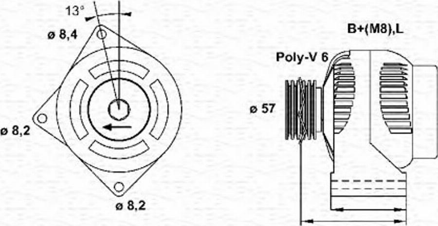 Magneti Marelli 943355123010 - Alternator www.molydon.hr