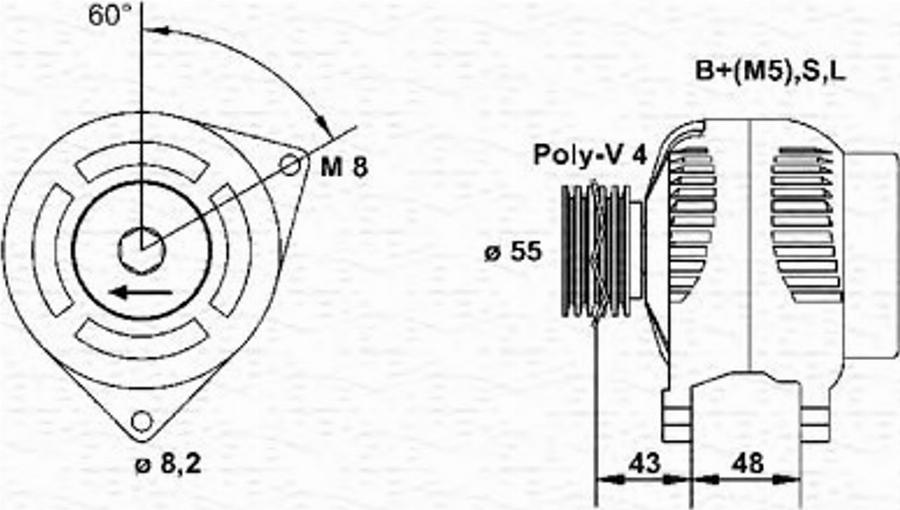 Magneti Marelli 943355177010 - Alternator www.molydon.hr