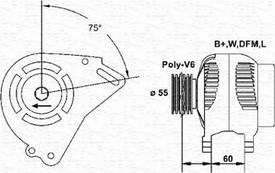 Magneti Marelli 943355204010 - Alternator www.molydon.hr