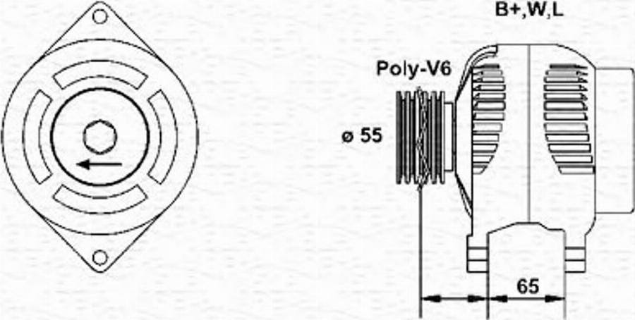 Magneti Marelli 943355213010 - Alternator www.molydon.hr