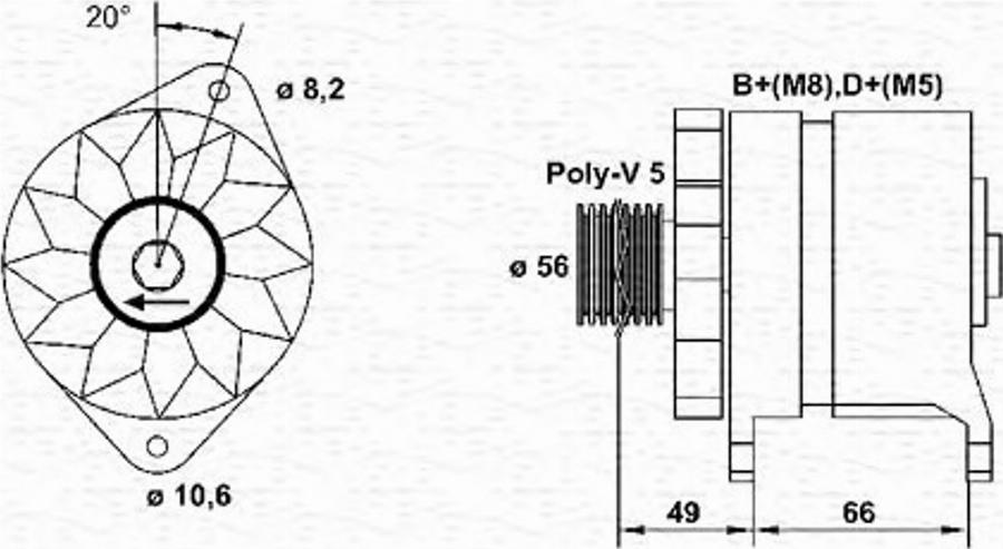 Magneti Marelli 943356999010 - Alternator www.molydon.hr