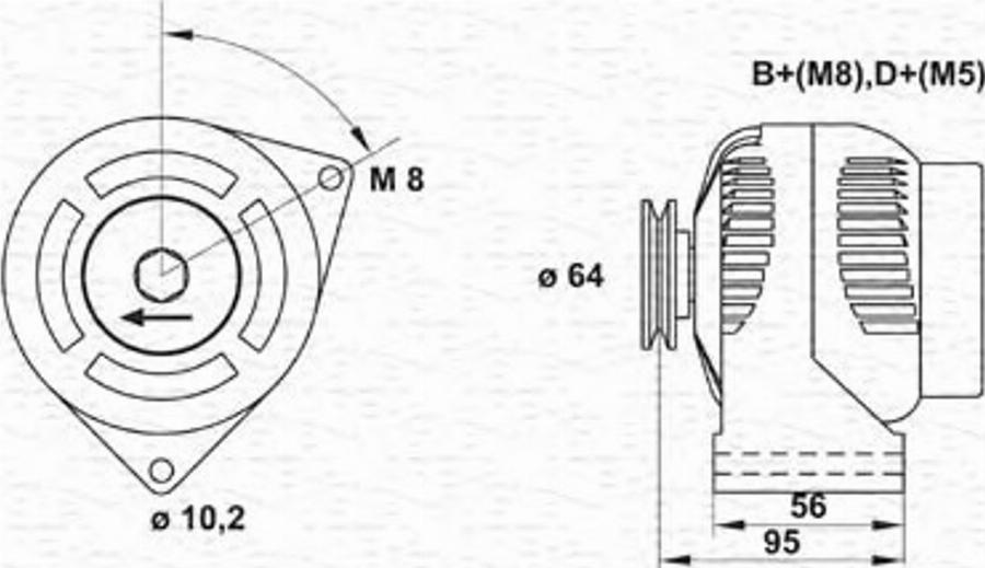 Magneti Marelli 943356943010 - Alternator www.molydon.hr