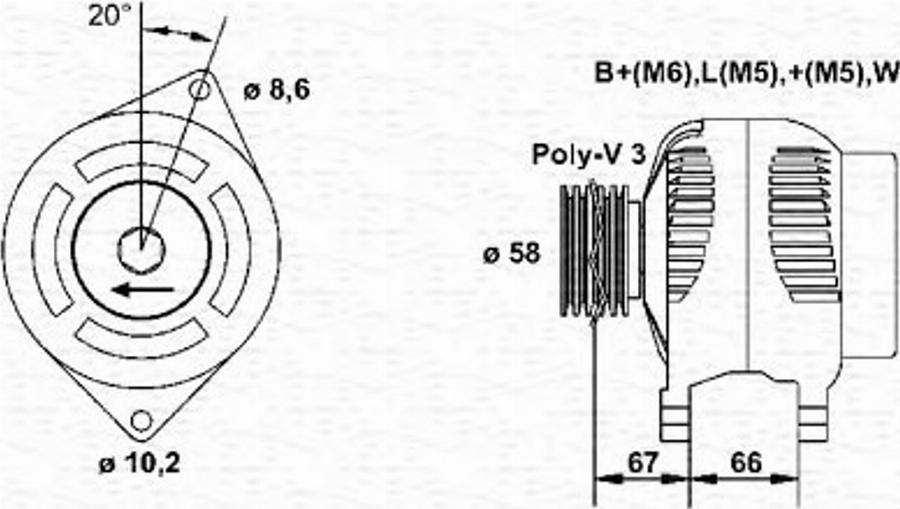 Magneti Marelli 943356959010 - Alternator www.molydon.hr