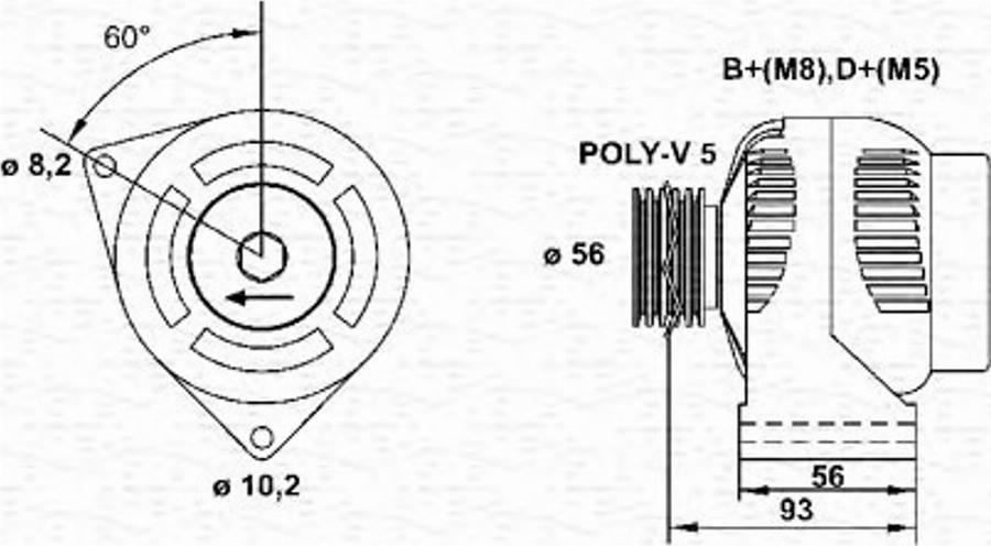 Magneti Marelli 943 35 696 501 0 - Alternator www.molydon.hr