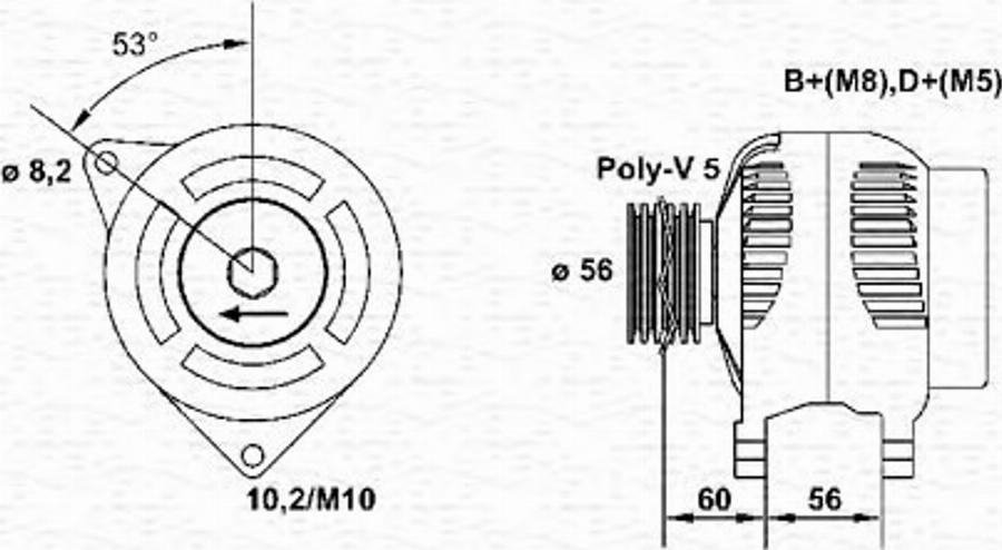 Magneti Marelli 943 35 696 601 0 - Alternator www.molydon.hr