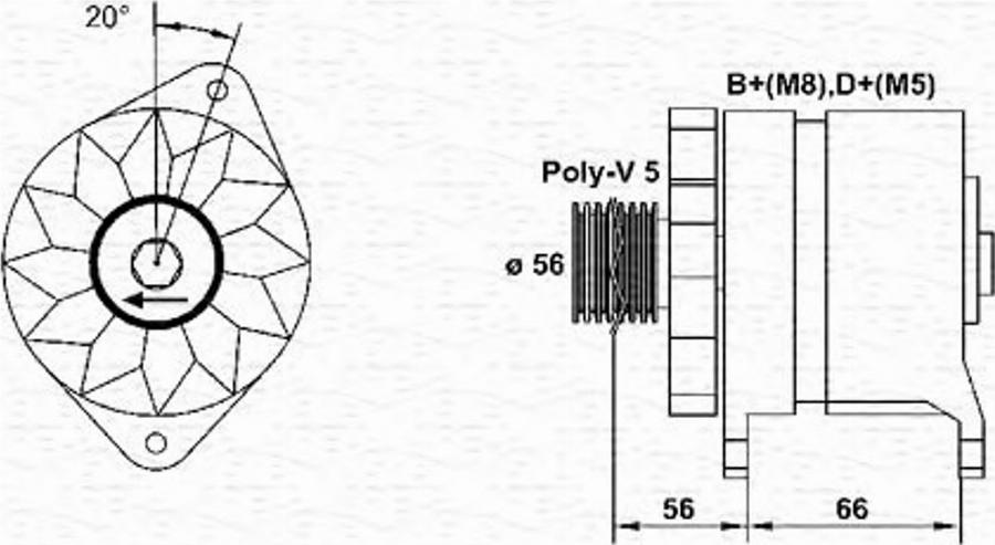 Magneti Marelli 943356967010 - Alternator www.molydon.hr