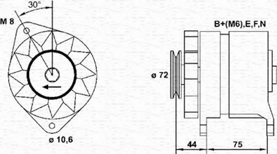 Magneti Marelli 943356934010 - Alternator www.molydon.hr