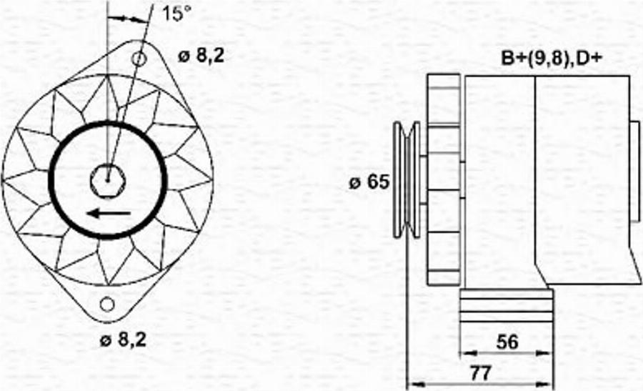 Magneti Marelli 943356444010 - Alternator www.molydon.hr