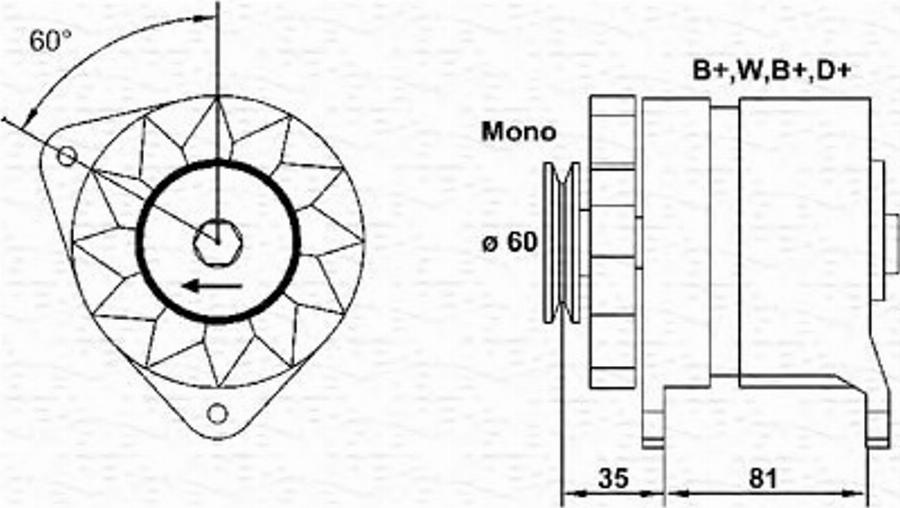 Magneti Marelli 943356455010 - Alternator www.molydon.hr