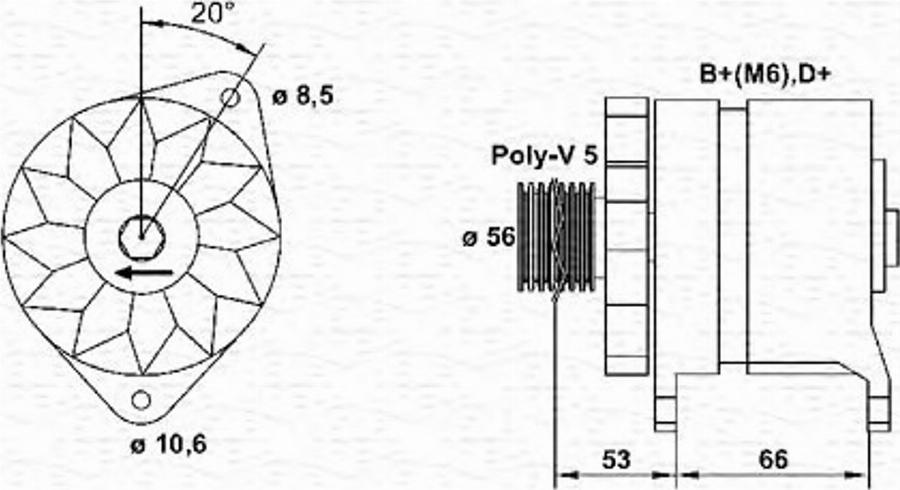 Magneti Marelli 943356406010 - Alternator www.molydon.hr