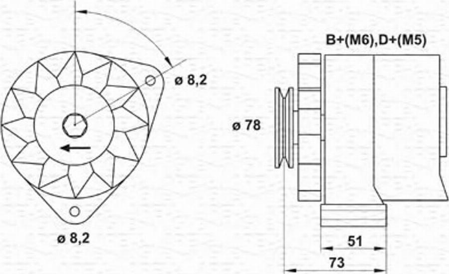 Magneti Marelli 943356555010 - Alternator www.molydon.hr