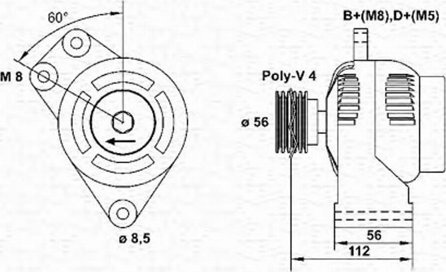 Magneti Marelli 943356556010 - Alternator www.molydon.hr