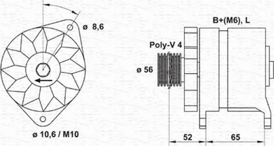 Magneti Marelli 943356560010 - Alternator www.molydon.hr