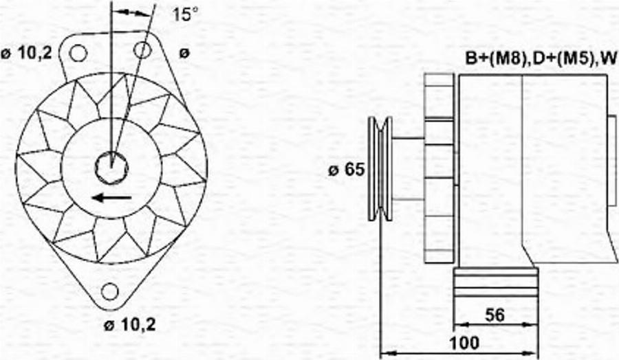 Magneti Marelli 943356505010 - Alternator www.molydon.hr