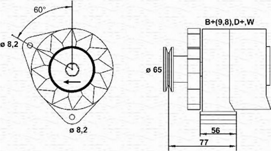 Magneti Marelli 943356536010 - Alternator www.molydon.hr