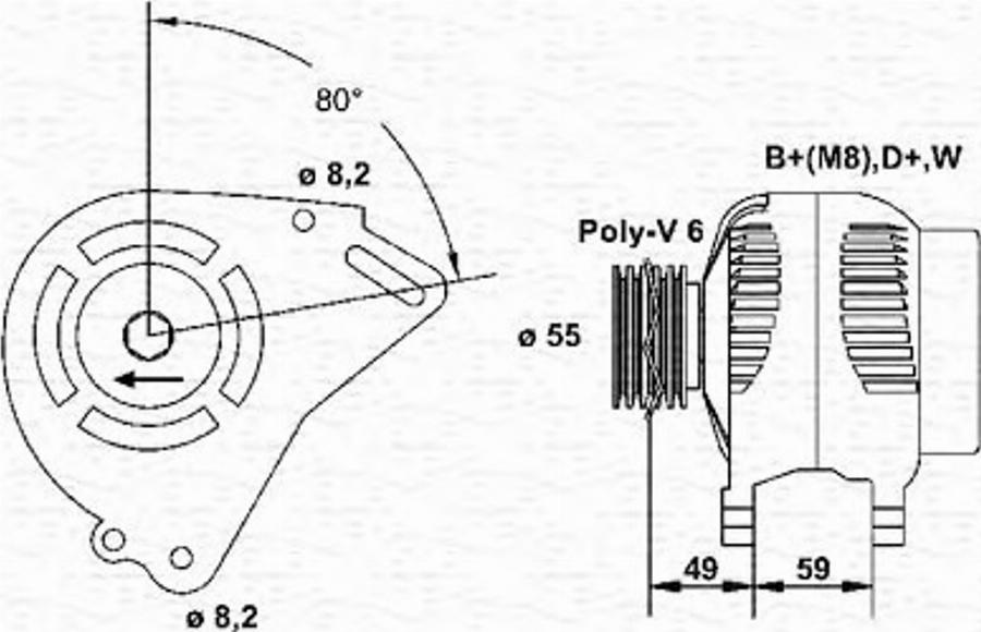 Magneti Marelli 943356529010 - Alternator www.molydon.hr